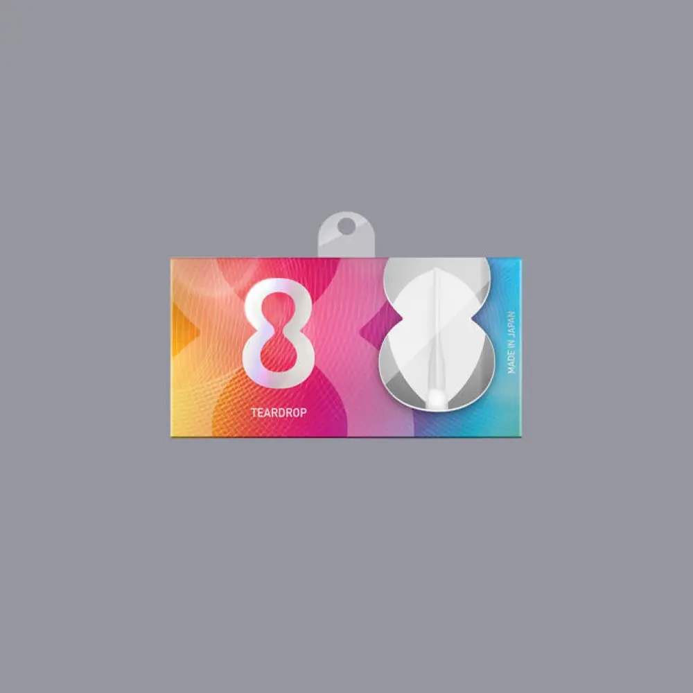 Plumas Flights 8 Flights Pear White Set 3 Unit.400022 vista 4