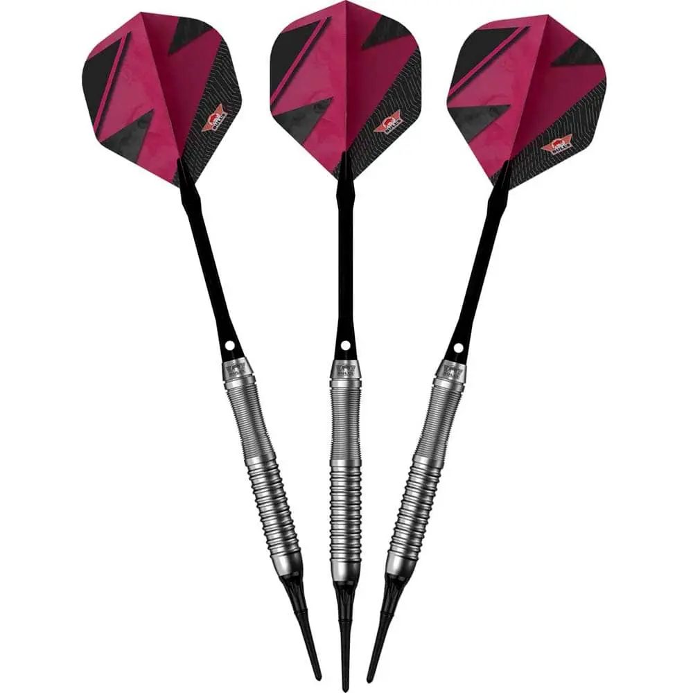 Dardos Bulls DE Lightning Pink 80% Tungsteno 19g Alto Rendimiento vista 3