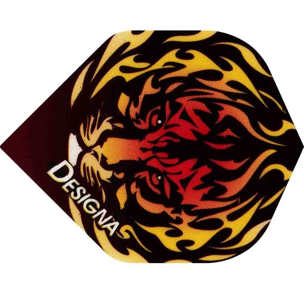 Plumas Designa Iflight No2 Std Tiger In FlamesF0610 vista 2