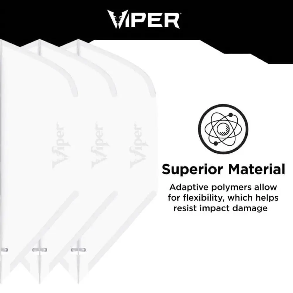 Pluma Dardos Viper Cool Flights Standard Clear30-7729 vista 4