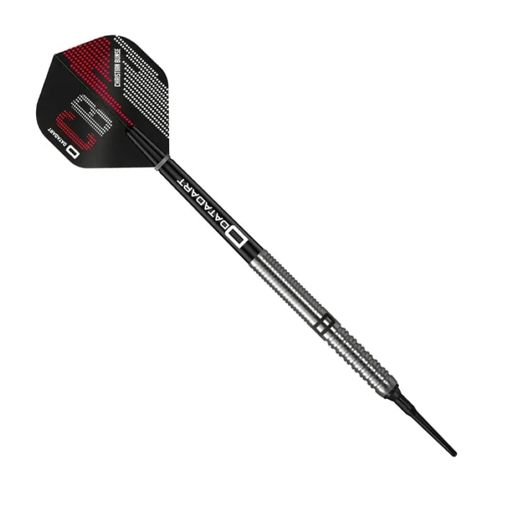 Dardos Datadart Player Christian Bunse 90% Tungsteno 20g Profesionales vista 2