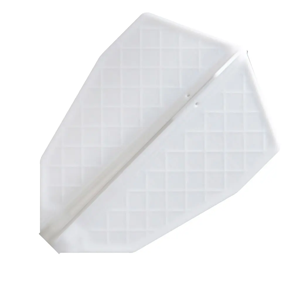 Plumas Cosmo Darts Flights Flight Pro S-3 White vista 2