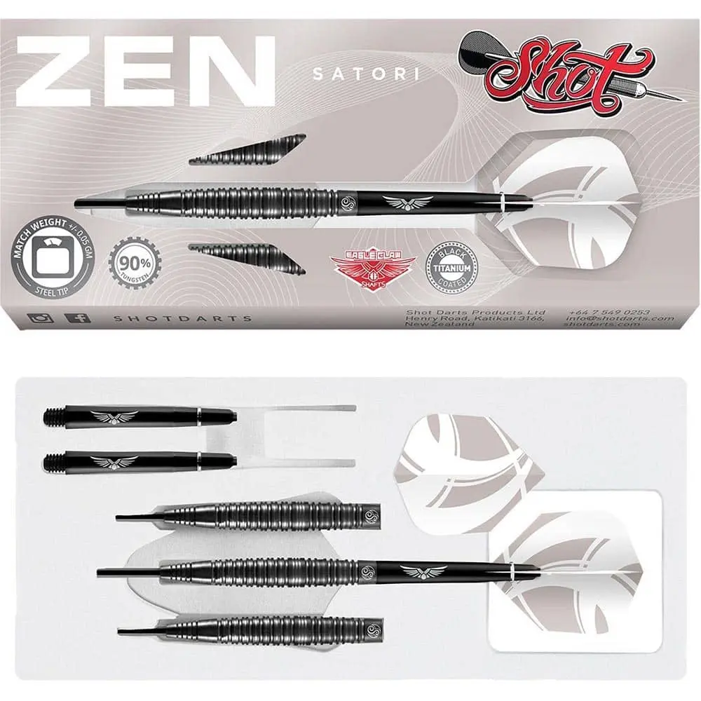 Dardos Shot Zen Satori 25gr 90%SH-ZSST-525 vista 4