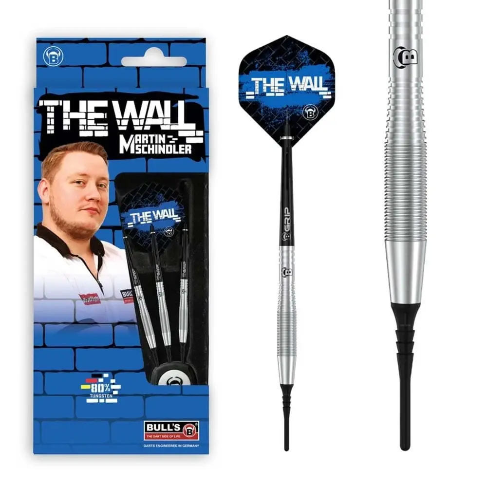 Dardos Bulls DE Martin Schindler TW80 80% Tungsteno 18g Alto Rendimiento vista 2