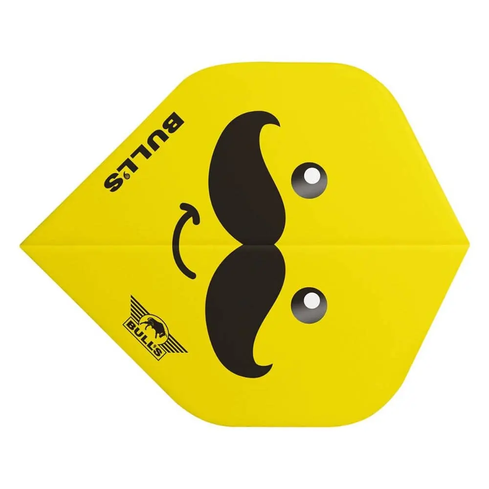 Plumas Bulls Darts Smiley 100 Mustache Standard50890 vista 2