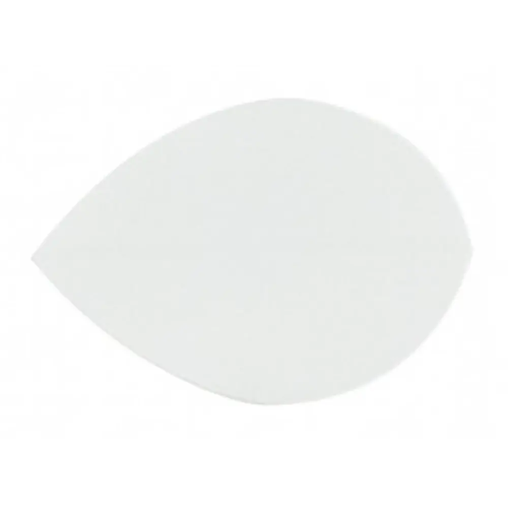 Plumas Poly Metronic  Oval Blanca vista 2