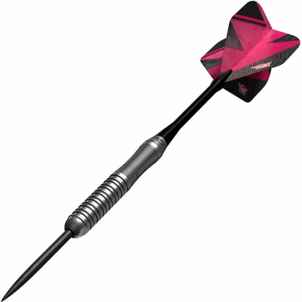 Dardos Bulls Darts Lightning Pink P.Metal 80% 24g vista 3