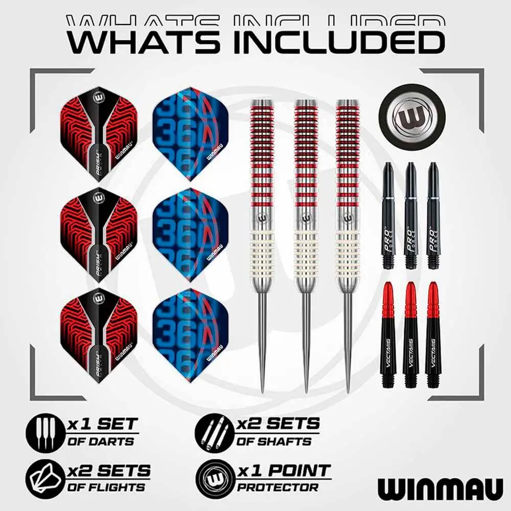 Dardos Winmau Jack Johnson P.Metal 90% 24gr1541.24 vista 3