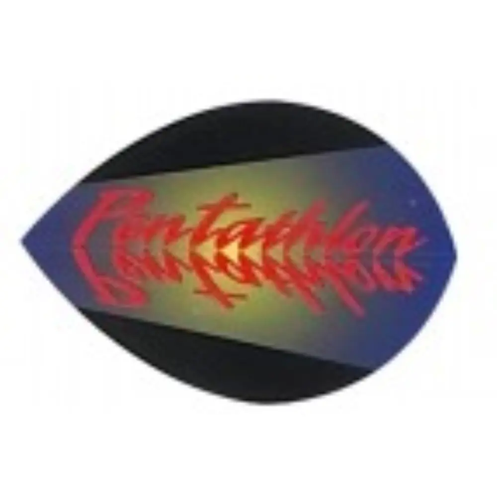 Plumas Pentathlon Oval Árabe Azul/Negro2110 vista 2