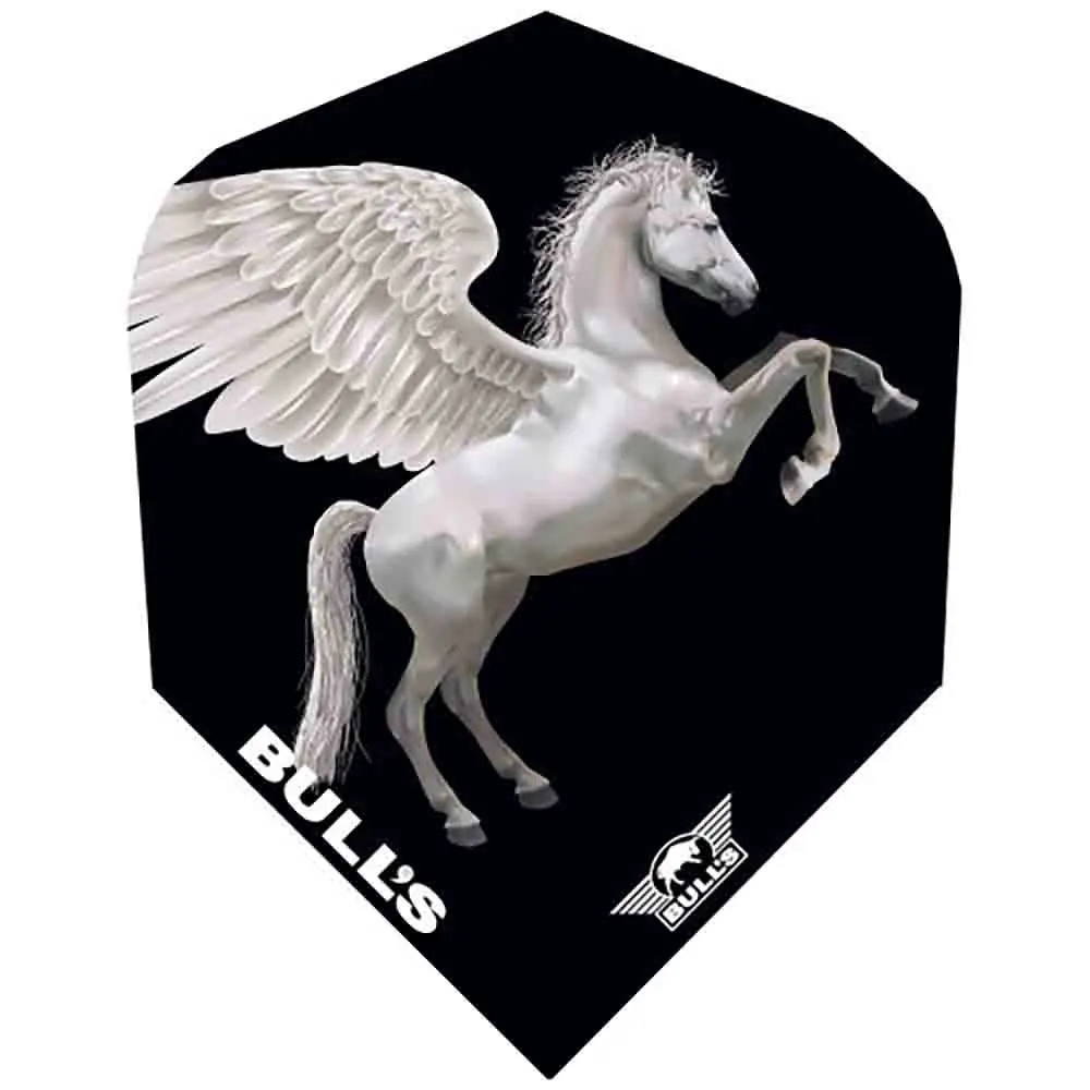 Plumas Bulls Darts Powerflite No6 Pegasus White50767