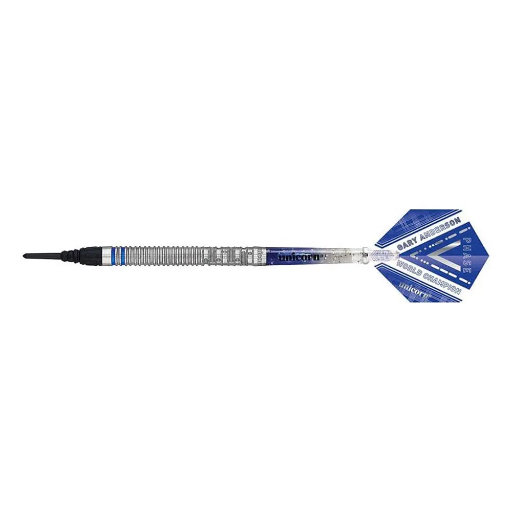 Dardos Unicorn W.C. Gary Anderson Phase 5 70% Tungsteno 18g