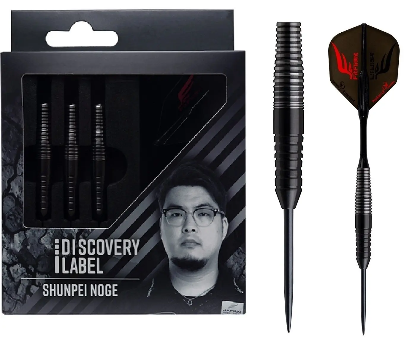 Dardos Cosmo Darts Discovery Label Shunpei Noge P.Acero 90% 21g vista 2
