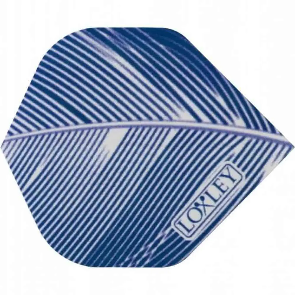 Plumas Loxley Darts Feather Azul Estandar no2 vista 2