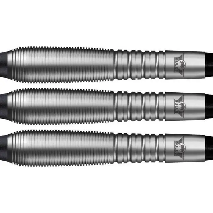 Dardos Bulls Darts Chaos Blue P.Plastico 90% Tungsteno 19g Profesionales vista 4