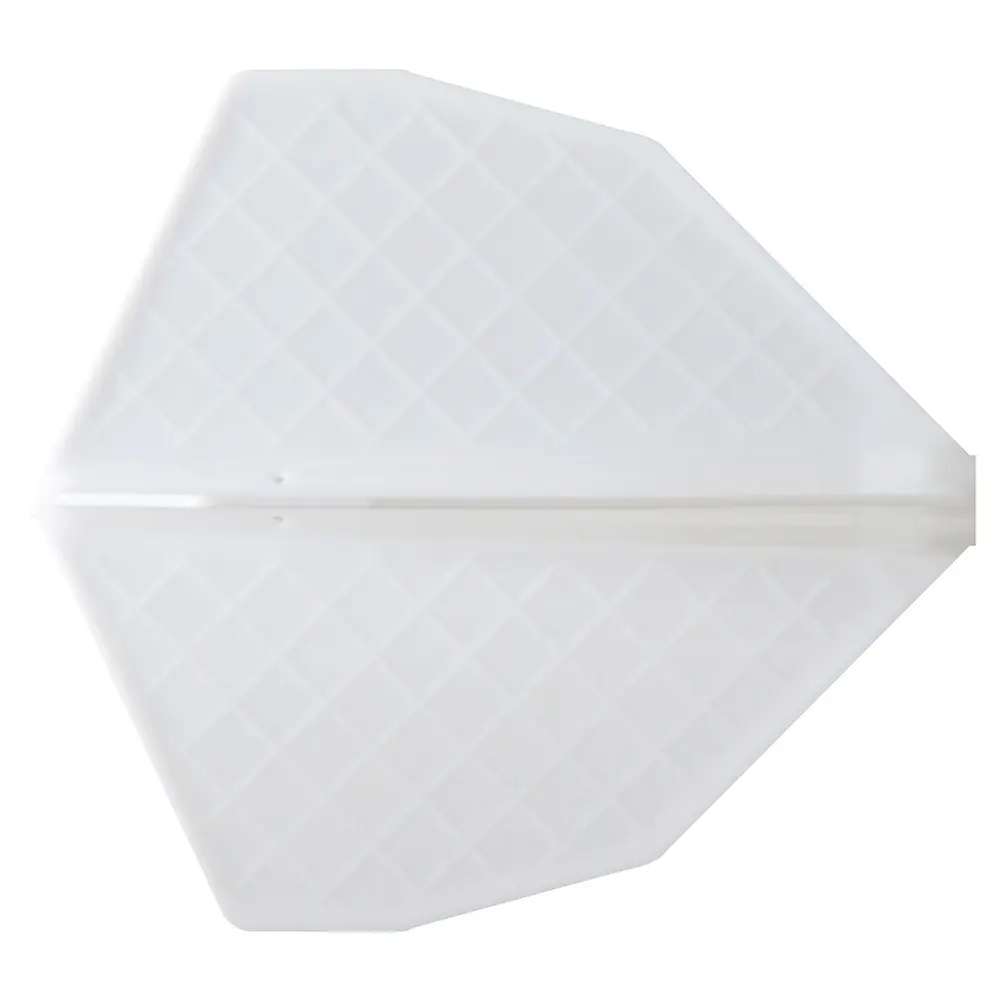 Plumas Cosmo Darts Flights Flight Pro S-6 White vista 2