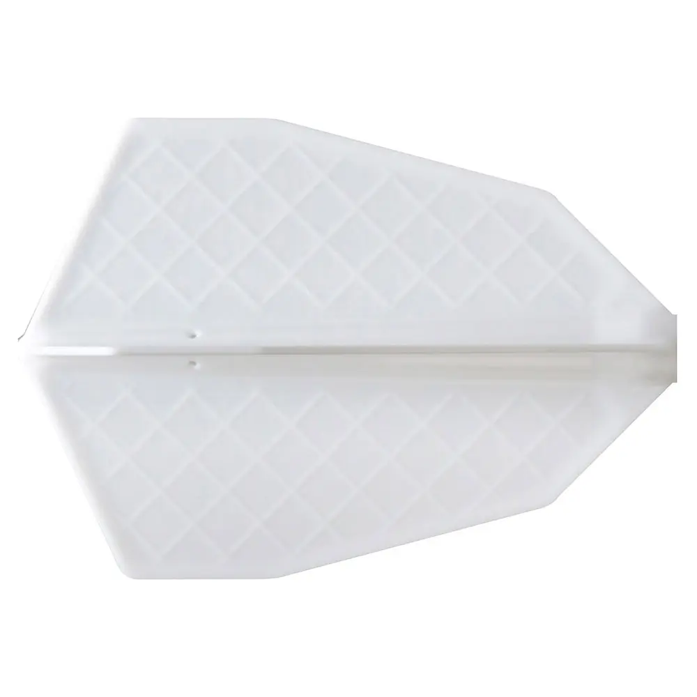 Plumas Cosmo Darts Flights Flight Pro S-3 White vista 3