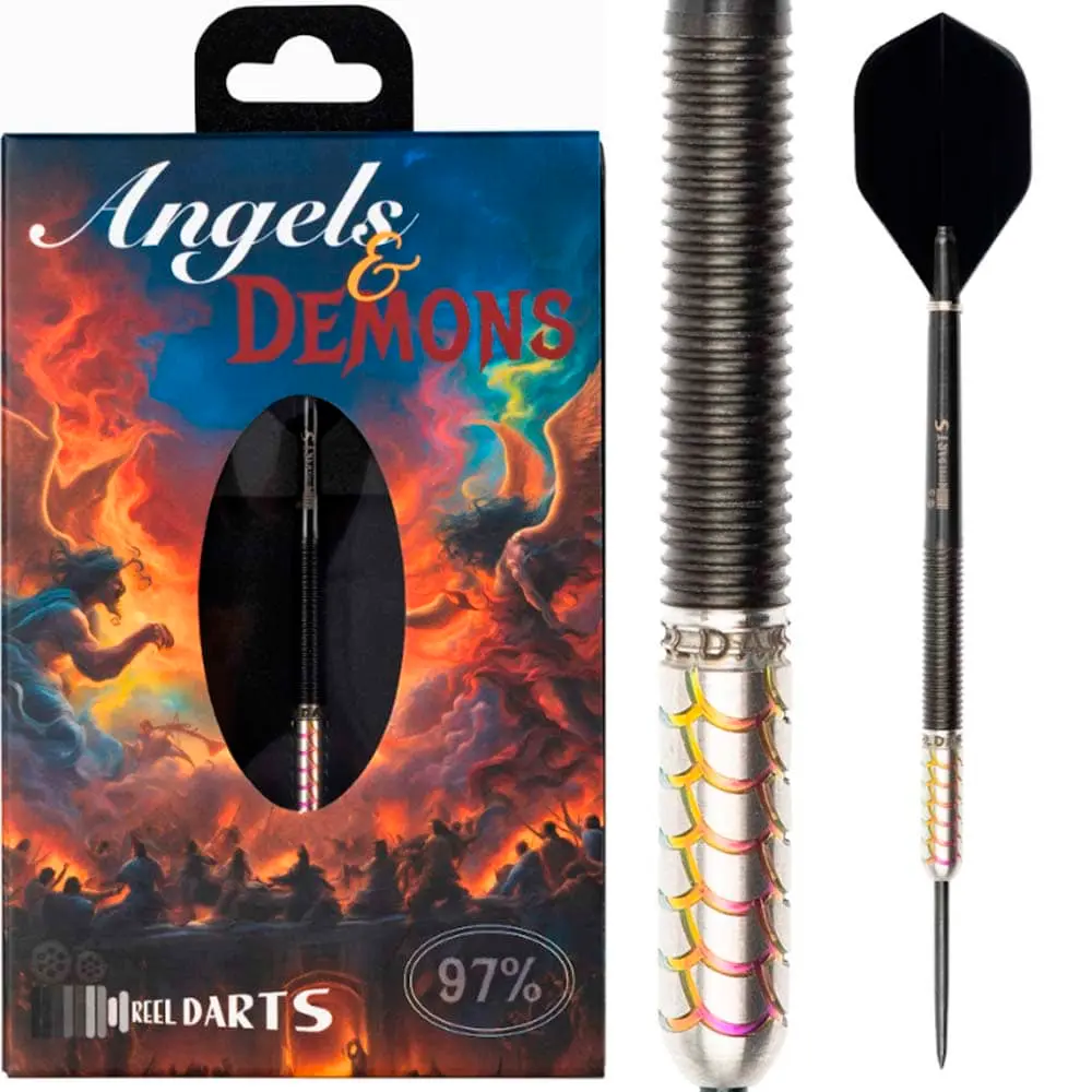 Dardos Reel Darts Angels Demons 97% 23g Punta Acero