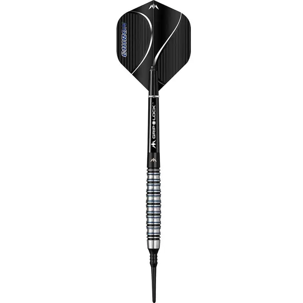 Dardos Mission Chiron M2 Electro Nego Azul 90% Tungsteno 21g Profesionales vista 2