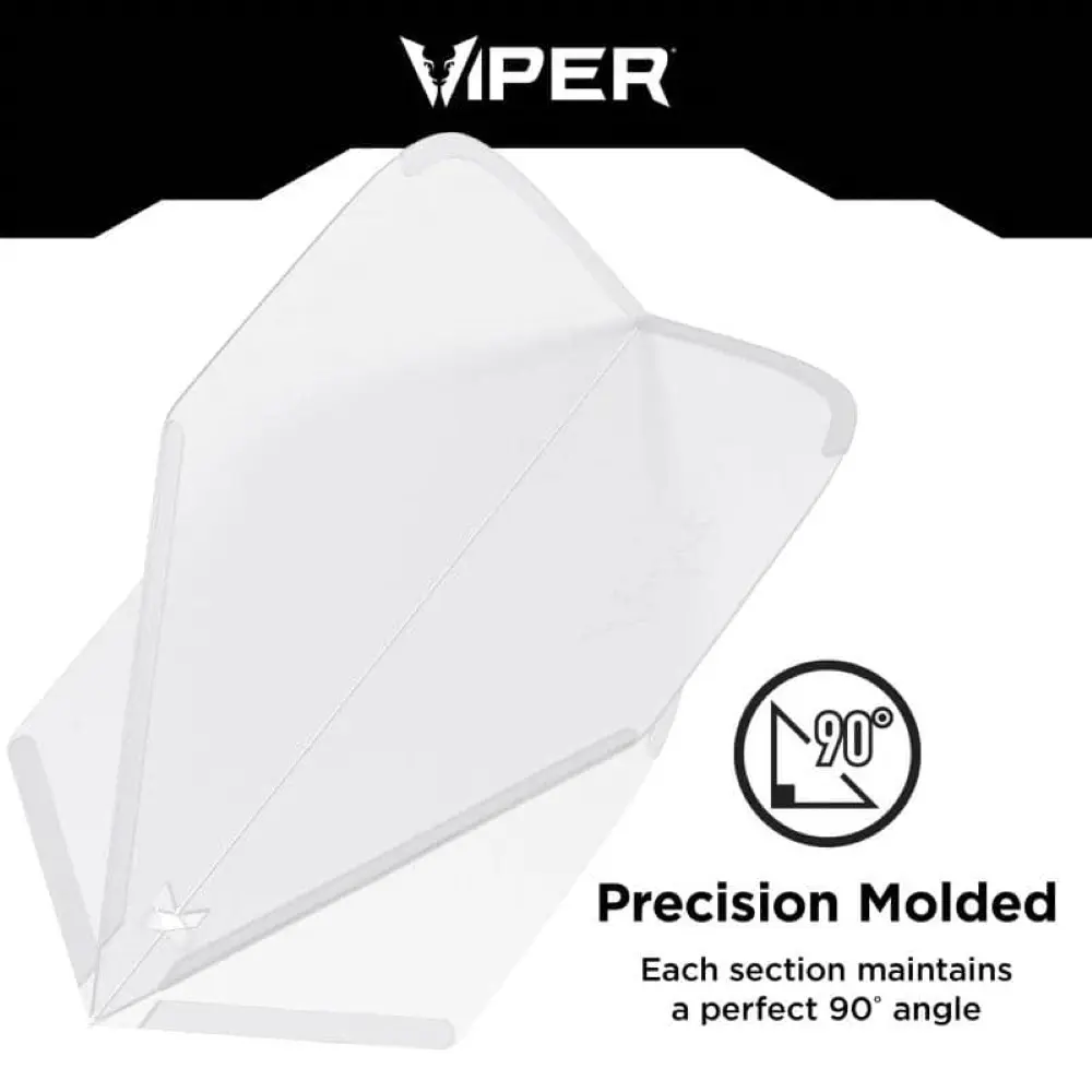 Pluma Dardos Viper Cool Flights Standard Clear30-7729 vista 5