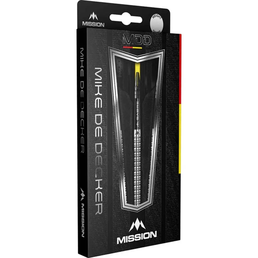 Dardos Mission Mike de Decker 95% Tungsteno 20g Profesionales vista 5