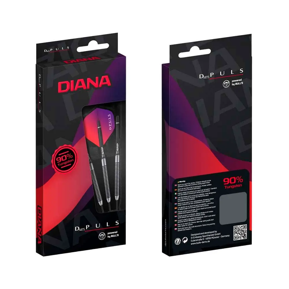 Dardos Bulls Darts DE DPuls Diana 22g 90%d44018 vista 4