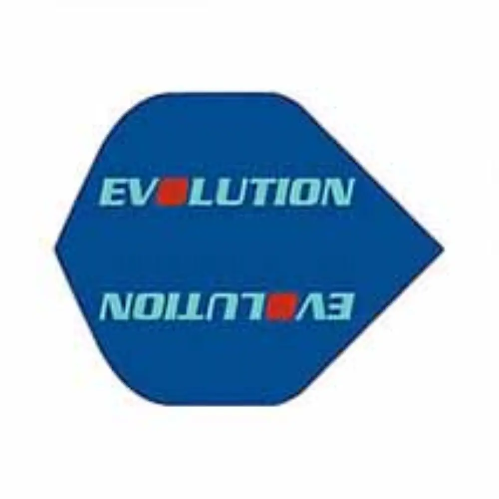 Plumas Evolution Standard Azul vista 3