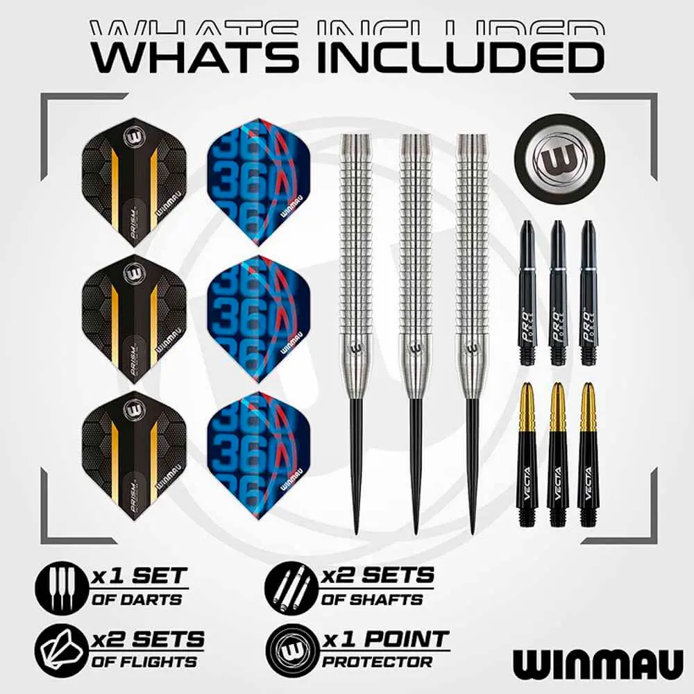 Dardos Winmau Team 360 Jack Nankervis P.Metal 90% 24gr1544.24 vista 6