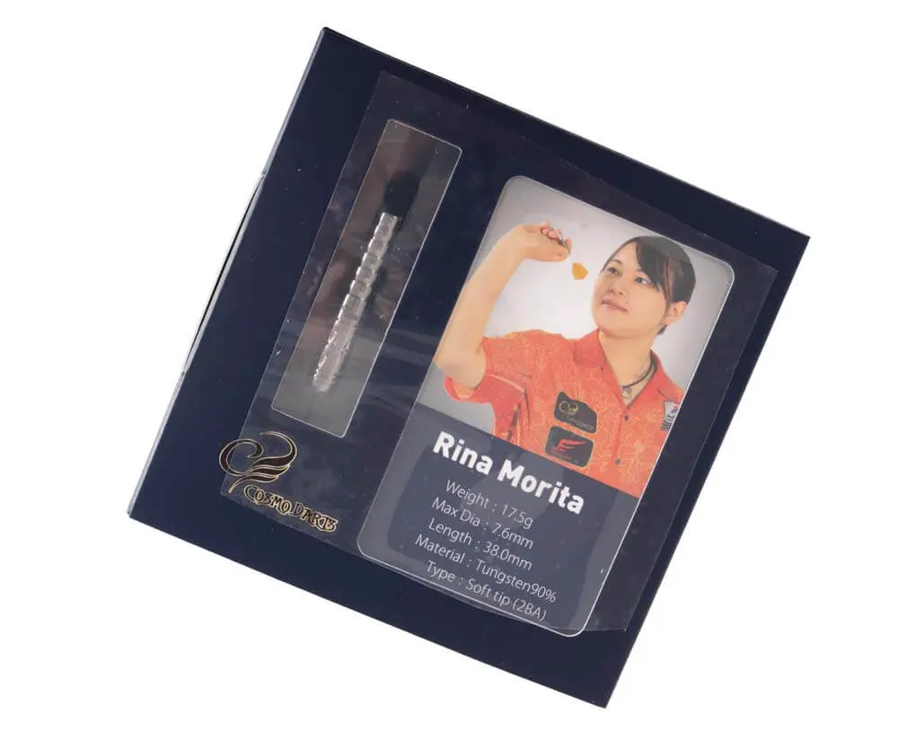Dardos Cosmo Darts Rina Morita 90% Tungsteno 17.5g Profesionales vista 3