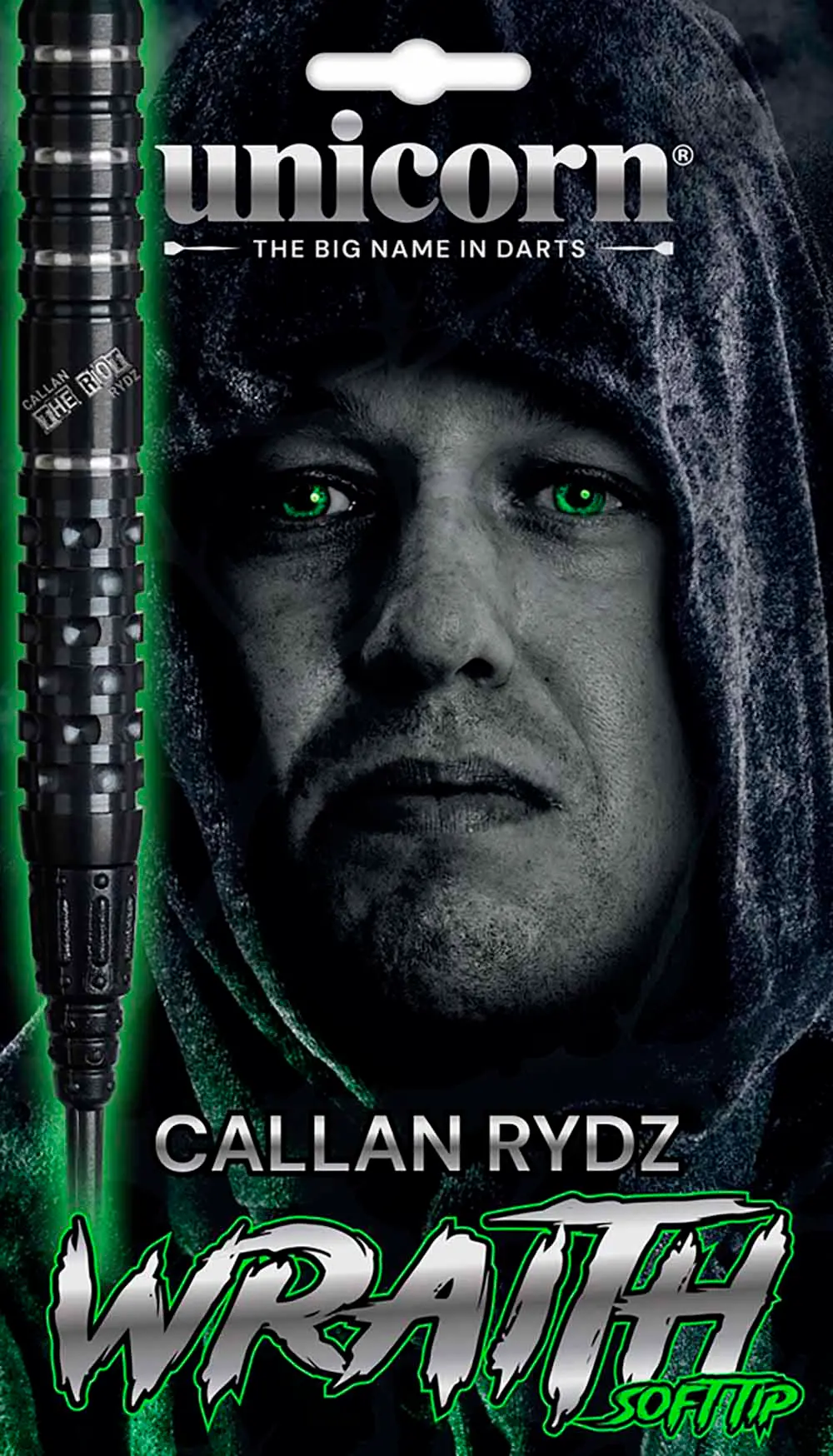 Dardos Unicorn Darts Callan Rydz Phase 2 P.Plastico 90% Tungsteno 19g Profesionales vista 6
