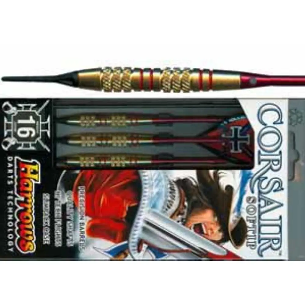 Dardos Harrows Corsair Red 16g vista 3