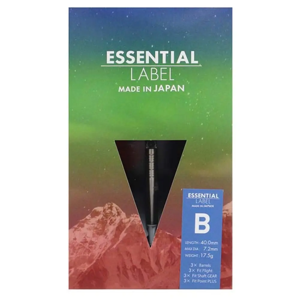 Dardos Cosmo Darts Essential Label B Value Pack 80 17.5g vista 4