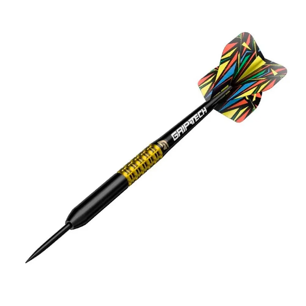 Dardos GOAT Athlete Yellow Steel Latón 12g vista 2