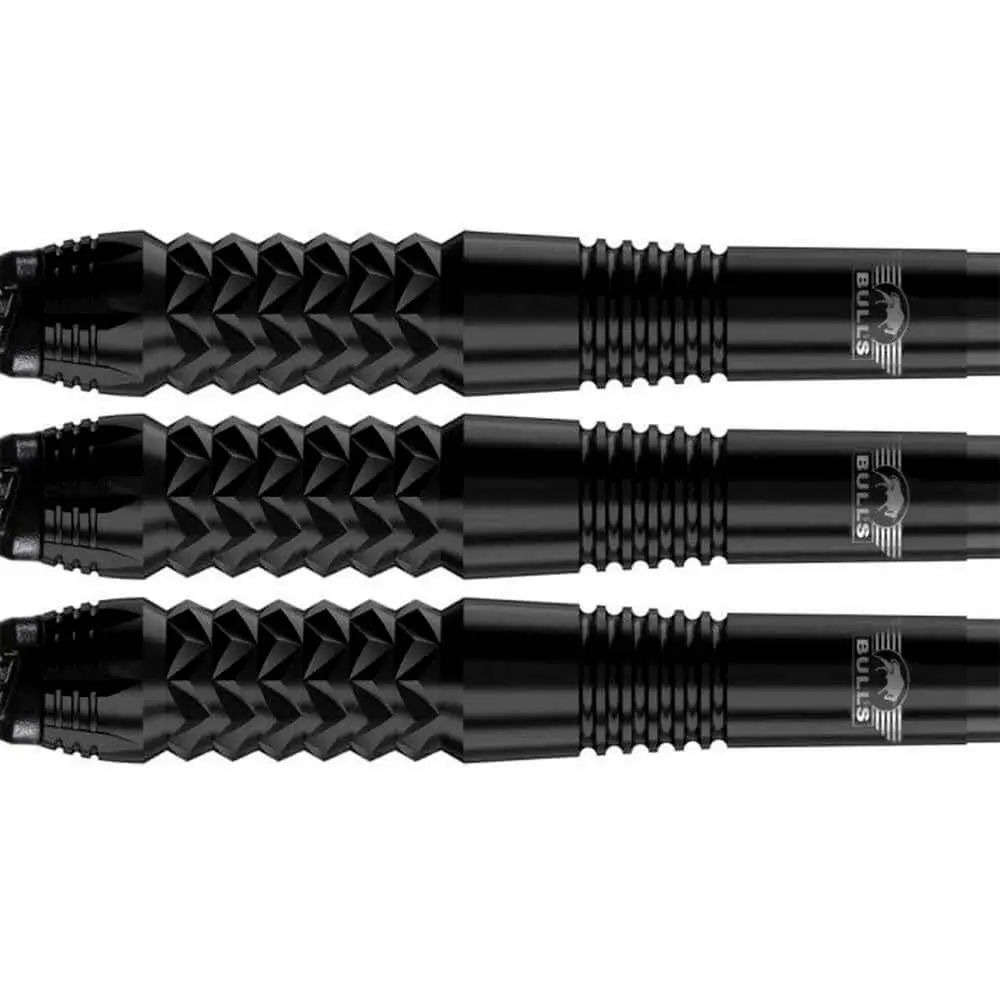 Dardos Bulls Darts Caliber Black 90% Tungsteno 20g Profesionales vista 2