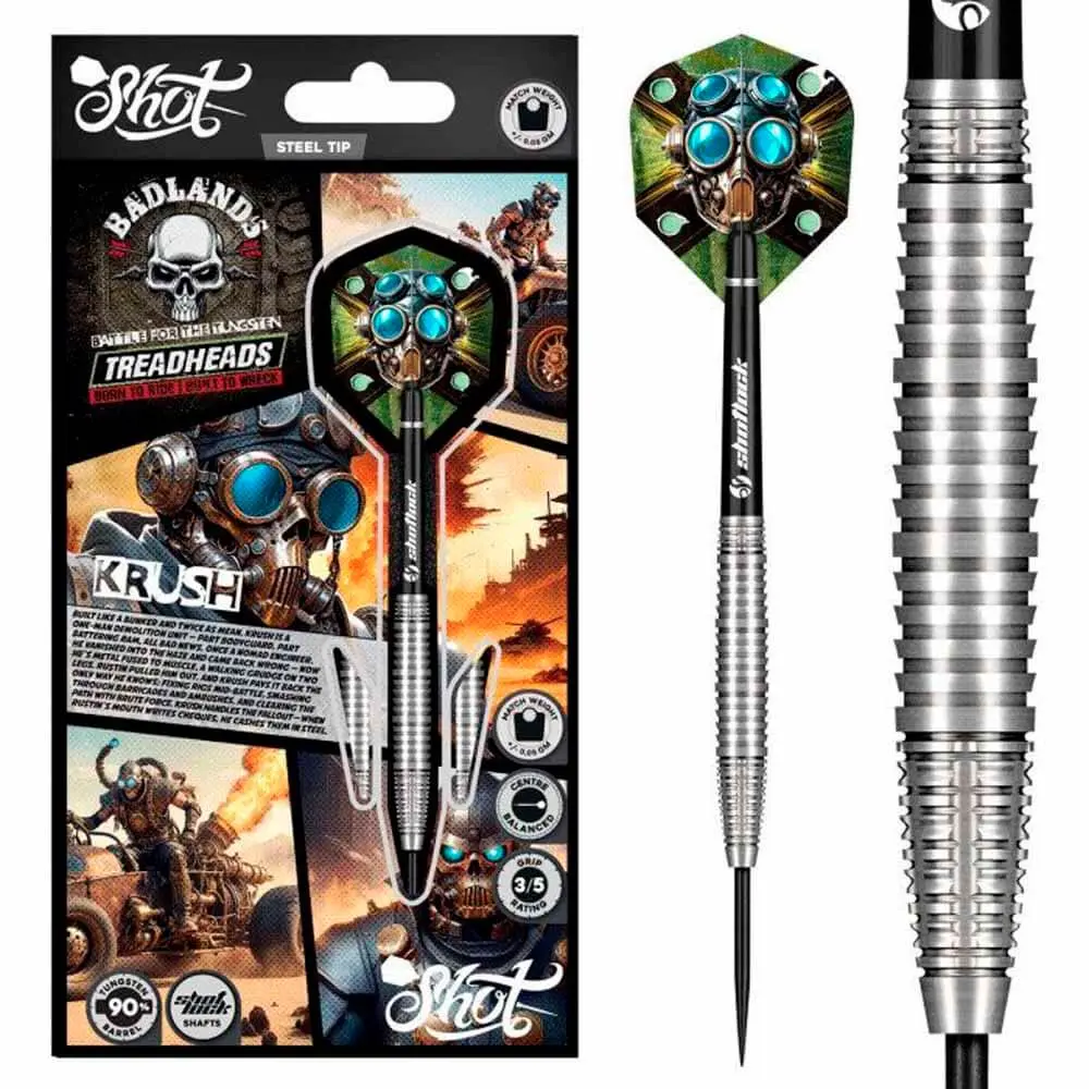 Dardos Shot Badlands Krush P.Metal 90% 23grSH-BKST-23 vista 4