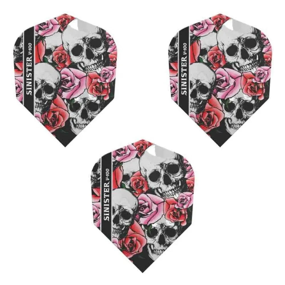 Pluma Dardos Viper Flights Sinister Standard Red Pink30-3702 vista 2