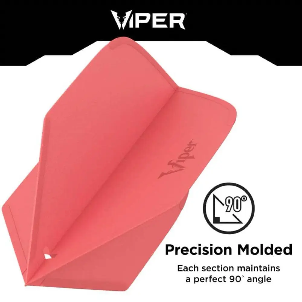 Pluma Dardos Viper Cool Flights Standard Red30-7726 vista 4