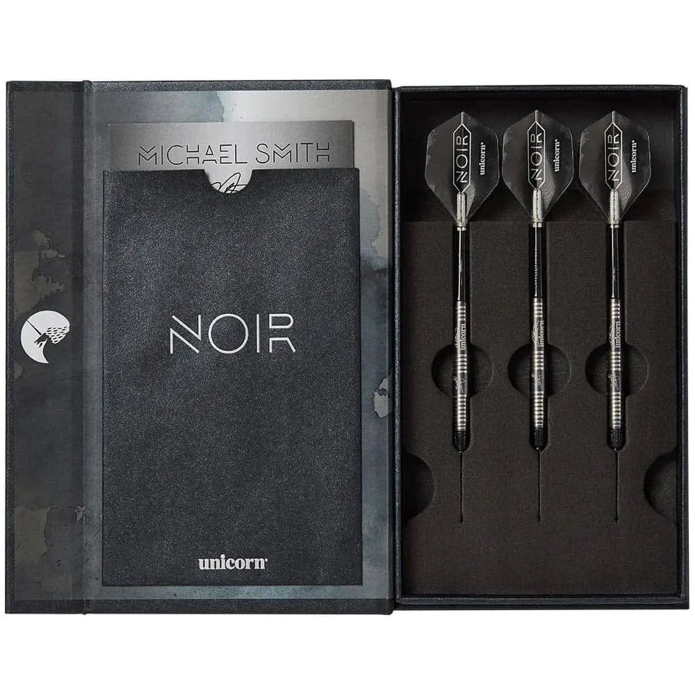 Dardos Unicorn Noir Michael Smith 90% Tungsteno 19g Profesionales vista 5