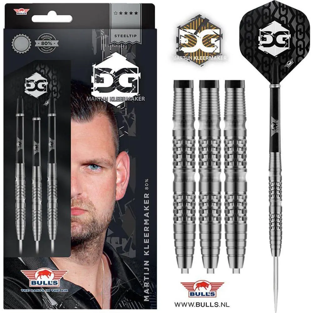 Dardos Bulls Darts Martijn Kleermaker 80% 22g vista 3