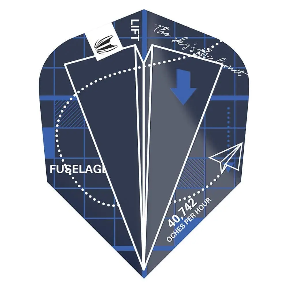Plumas Target Blueprint Pro Ultra Ten-X Azul336130 vista 2