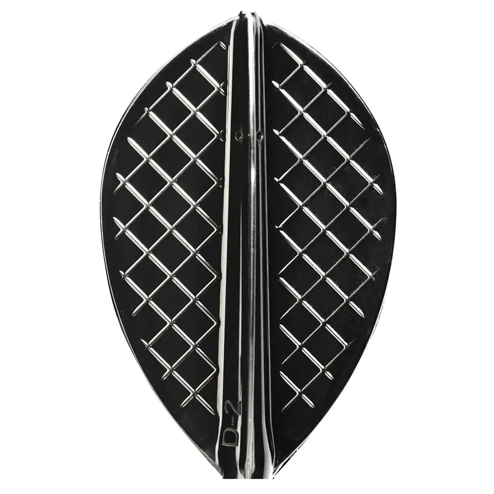 Plumas Cosmo Darts Flights Flight Pro D-2 Black