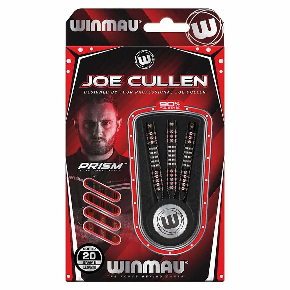Dardos Winmau Joe Cullen Ignition Series 20 90% Tungsteno 20g Profesionales vista 3