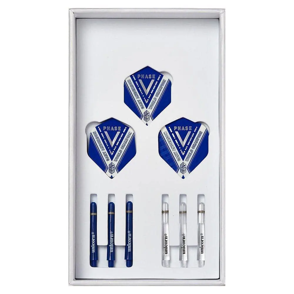 Dardos Unicorn W.C. Gary Anderson Phase 5 70% Tungsteno 18g vista 6