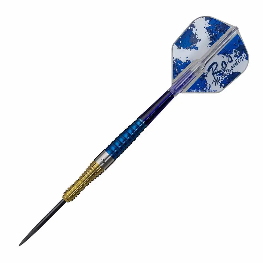Dardos Cosmo Darts DISCOVERY LABEL Ross Montgomery Limited Edition 90% 24g vista 2