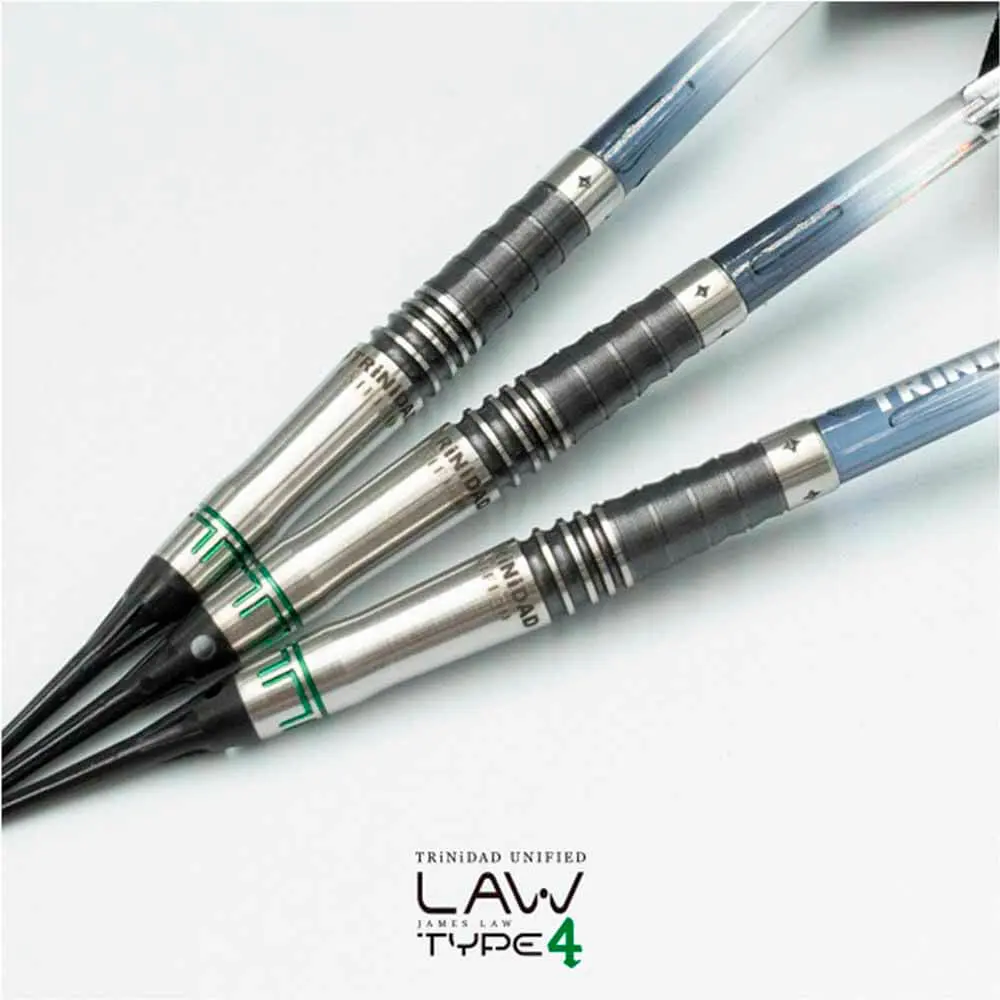 Dardos Trinidad Darts UNIFIED LAW Type4 James Law 90% Tungsteno 20g Profesionales vista 2