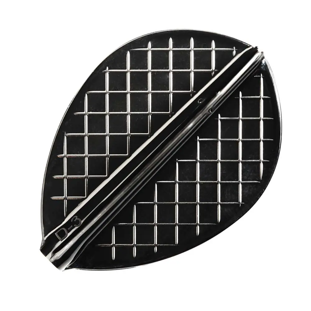 Plumas Cosmo Darts Flights Flight Pro D-3 Black vista 3