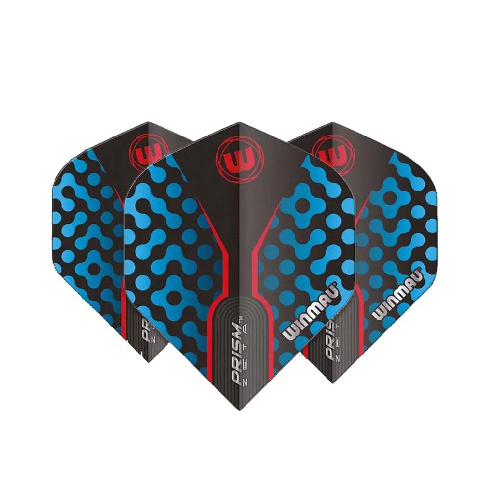Plumas Winmau Darts Prism Zeta Black, Blue Red Standard6915.307 vista 3
