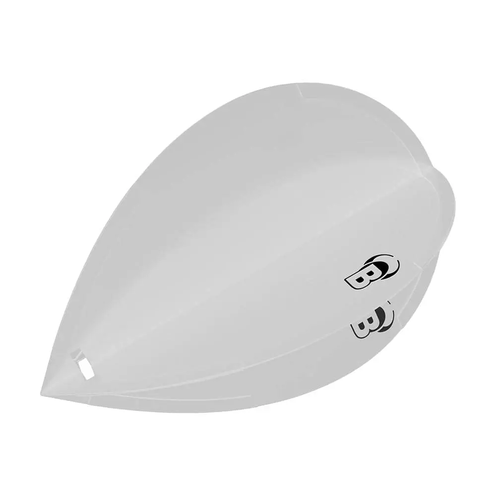 Pluma Bulls Darts DE DragonFlights Pear Blanco50089 vista 2