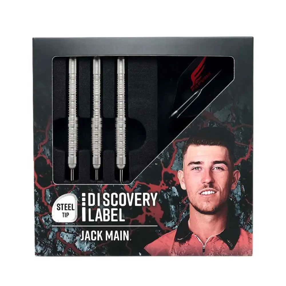 Dardos Cosmo Darts DISCOVERY LABEL Jack Main 90% 23g vista 6