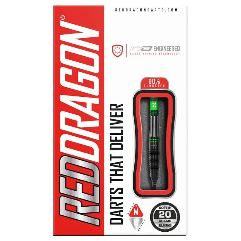 Dardos Red Dragon Slipstream 90% Tungsteno 20g Profesionales vista 6