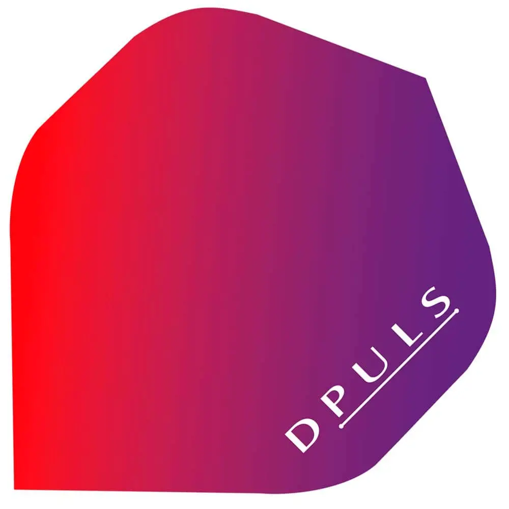 Plumas Bulls Darts DE Dpuls Standard Morado y Rojod43013